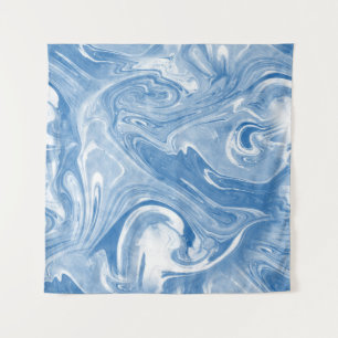 Tenture Motif en marbre coloré.