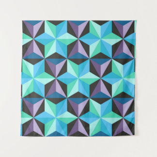 Tenture Motif en patchwork sans couture avec étoiles. âge 