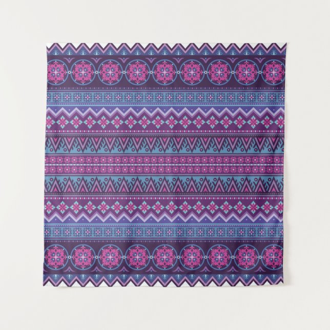 Tenture motif ethnique Abstrait, vintag ornemental (Devant)