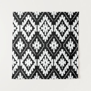 Tenture Motif ethnique vintage et transparent avec l'indi 
