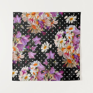 Tenture Motif floral incomparable. Bouquet de fleurs sauva