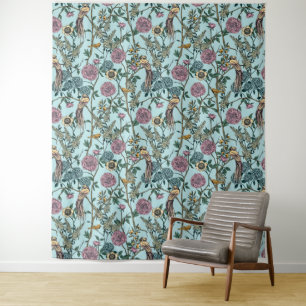 Tenture Motif floral sans couture de style William Morris