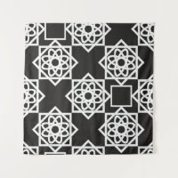 Motif géométrique arabe. Décor d'art. Islam. Fleur