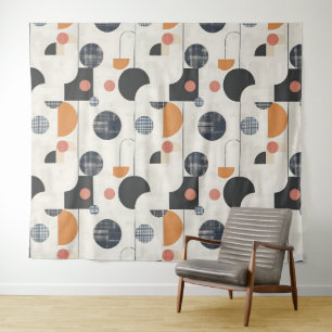 Tenture Motif moderne du milieu du siècle