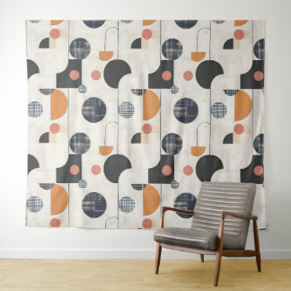 Tenture Motif moderne du milieu du siècle