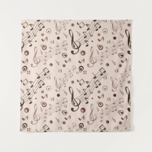 Tenture Motif musical