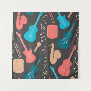 Tenture Motif musical