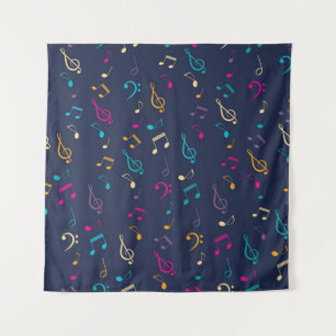 Tenture Motif musical