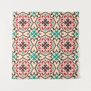 Tenture Motif rétro : papier peint, design textile