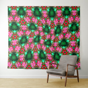 Tenture Motif Rose du désert