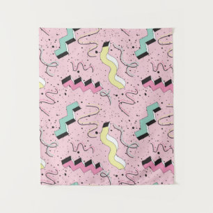 Tenture Motif sans couture dans un style rétro abstrait et
