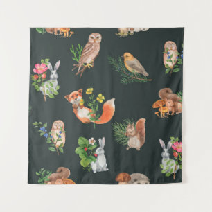 Tenture Motif sans couture dessiné à la main avec aquarell