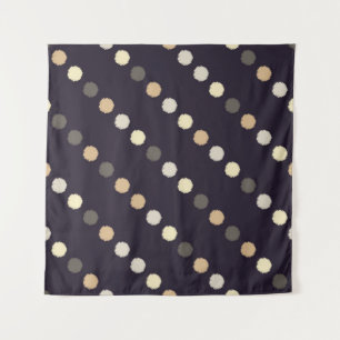 Tenture Motif sans soudure à point Polka. La texture cribl