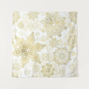 Tenture Motif Snowflake