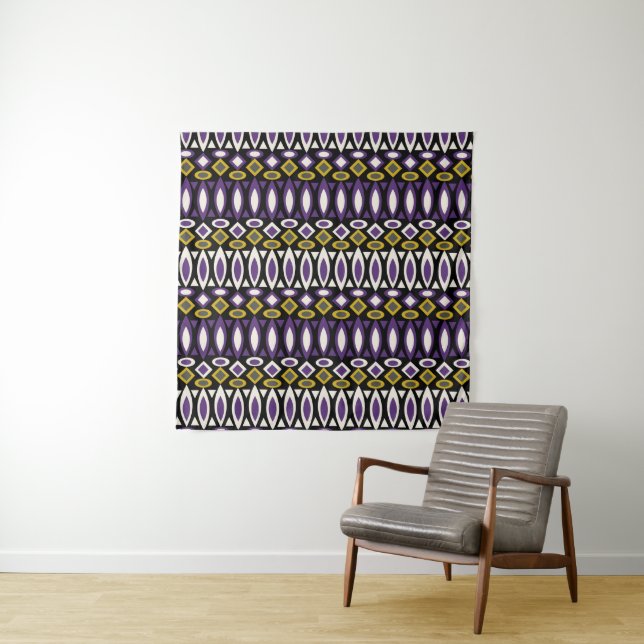 Tenture Motif tribal (En situation)