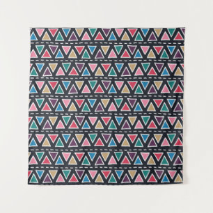 Tenture Motif tribal dessiné à la main sans couture abstra