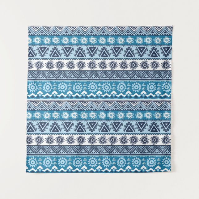 Tenture Motif tribal homogène ethnique (Devant)