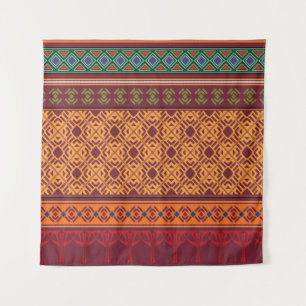 Tenture Motif tribal homogène ethnique