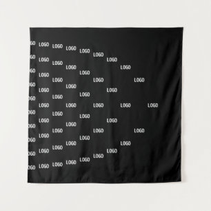 Tenture Motif unique avec logo/image téléchargée