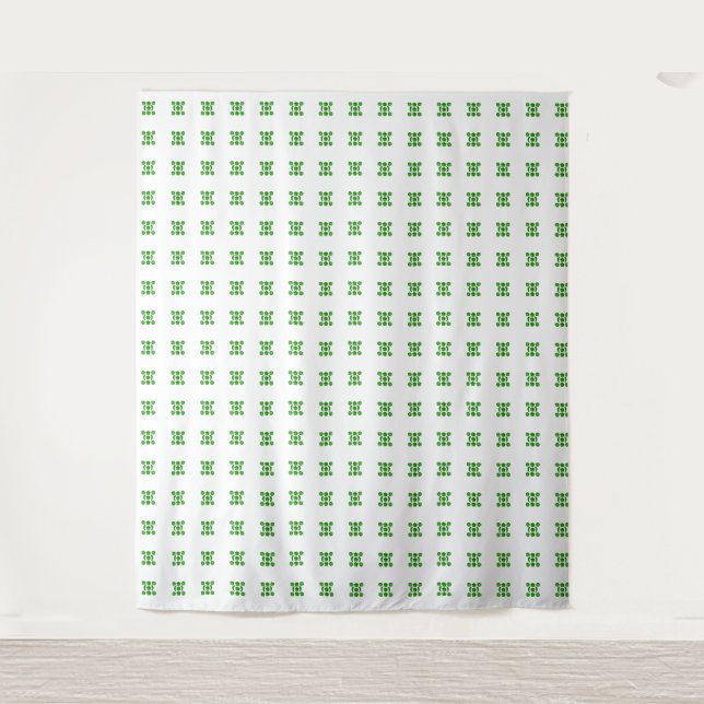 Tenture Motif vert (Devant)