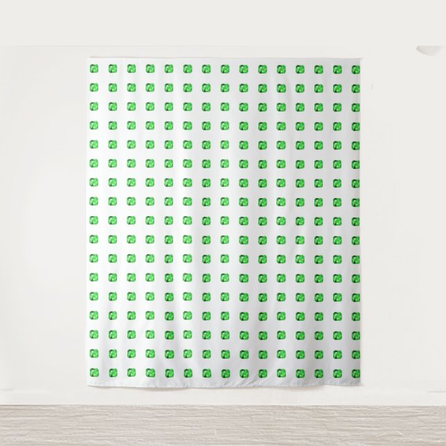 Tenture Motif vert (Devant)