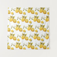 Motif vintage au citron