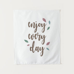 Tenture Motivation citation texte calligraphie