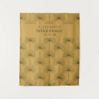 Moutarde Botanique Feuille de Palmier Mariage sur 