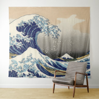 Tenture Murale Art vintage La Grande Vague Au Large De Kanagawa
