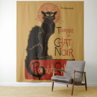 Chat noir vintage d'Art Nouveau Le Chat Noir