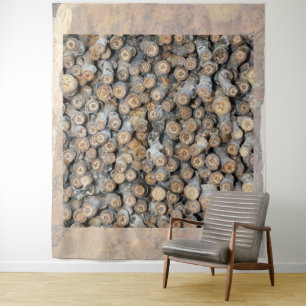 Tenture Murale Etoiles le long du Rio Grande Cotton Bois Talki