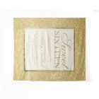 Faux or parties scintillant moderne élégant chic S