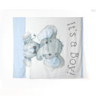 Fond de salle pour Baby Shower Éléphant