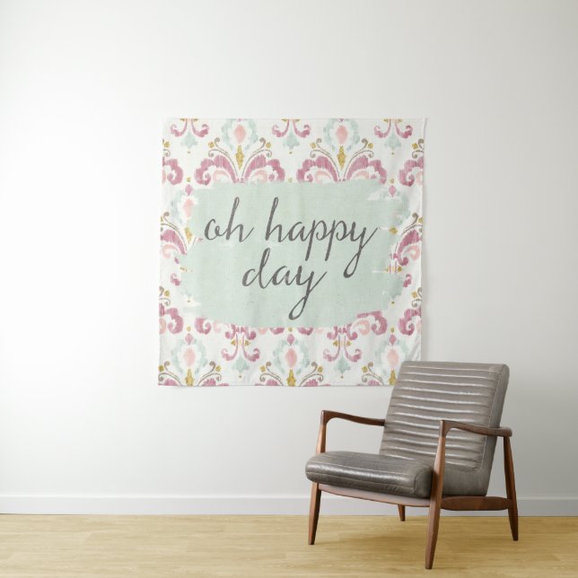Tenture Murale Jour heureux doux de Deco VI | oh (En situation (horizontale))
