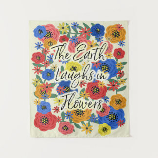 Tenture Murale La terre rit en fleurs petites