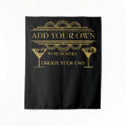 L'art déco CRÉENT VOTRE PROPRE toile de fond de