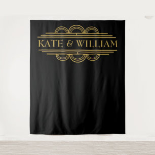 Tenture Murale L'art déco font bon accueil à la toile de fond de