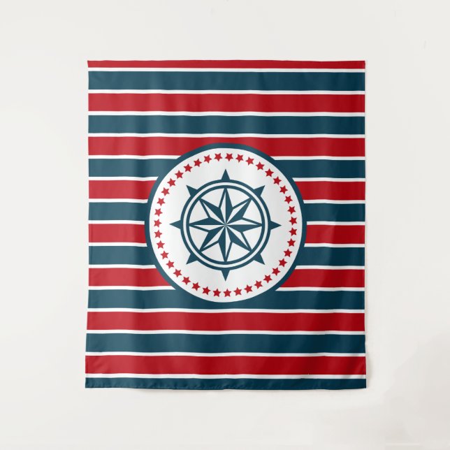 Tenture Murale Nautical design (Devant)