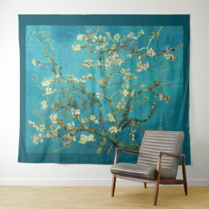 Tenture Murale Vincent Van Gogh Blossoming Almond Tree Floral Art