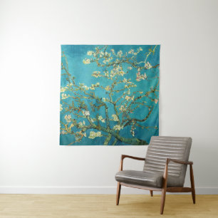 Tenture Murale Vincent Van Gogh Blossoming Almond Tree Floral Art