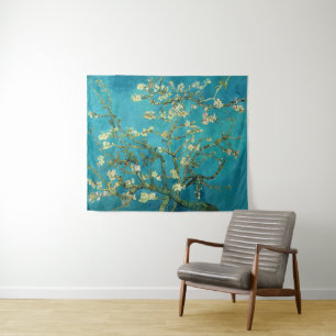 Tenture Murale Vincent Van Gogh Blossoming Almond Tree Floral Art