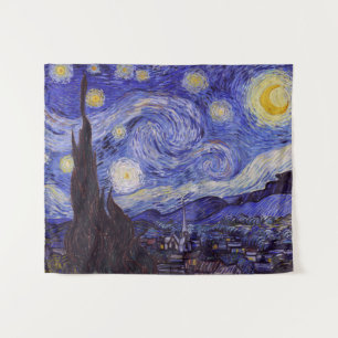 Tenture Murale Vincent Van Gogh Starry Nuit Vintage Art