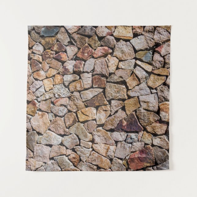 Tenture Murs traditionnels en pierre cassée (Devant)