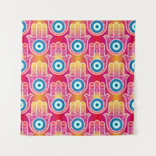 Tenture Mystic hamsa : design harmonieux.