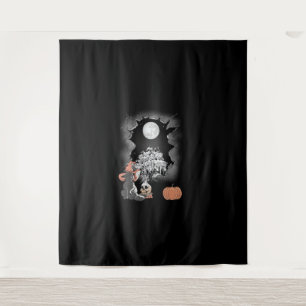 Tenture Mystique Halloween Cat Fairy Tale Occulte Enfants