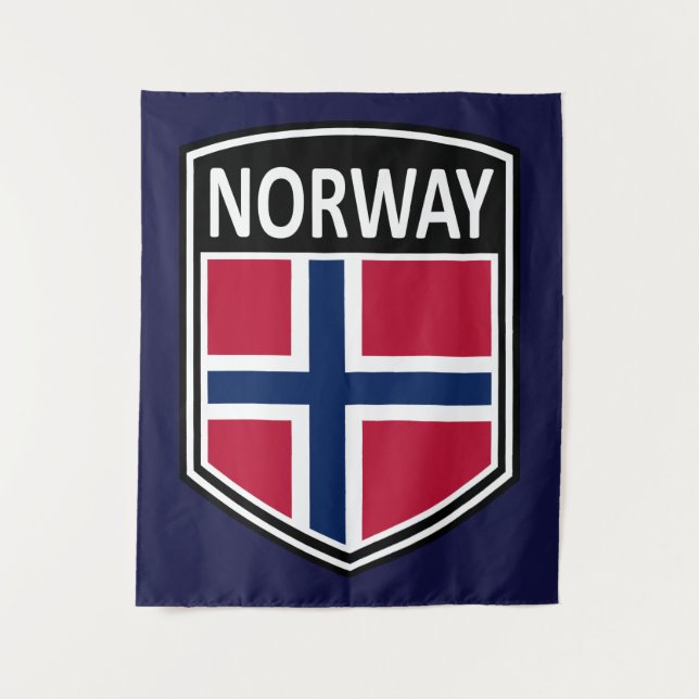 Tenture National - Norvège (Devant)