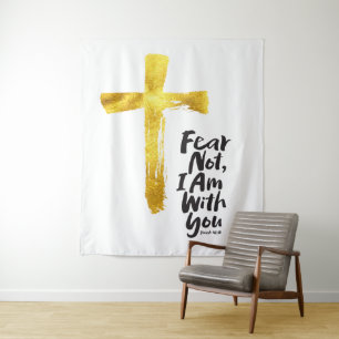 Tenture NE CRAINS PAS, JE SUIS avec toi - Religieux - Ésaï