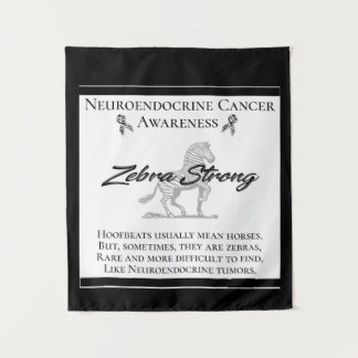 Tenture Neuroendocrine Cancer Sensibilisation Zebra Fort