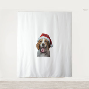 Tenture Noël beagle