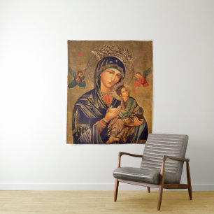 Tenture Notre Dame De L'Aide Perpétuelle
